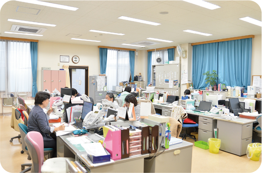 コープデイサービスセンター江曽島 施設内の様子